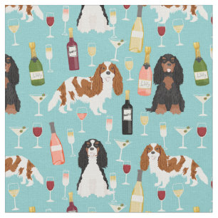 Tissu Cavalier roi Charles Spaniel