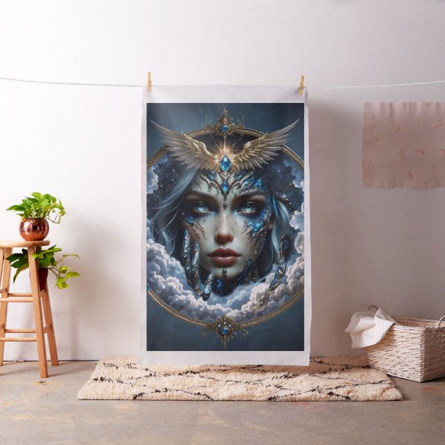 Tissu Célestia – Gardienne du Ciel Infini.  (In Situ)
