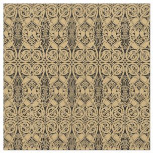 Tissu Céltic Knot Animaux Lindisfarne Motif