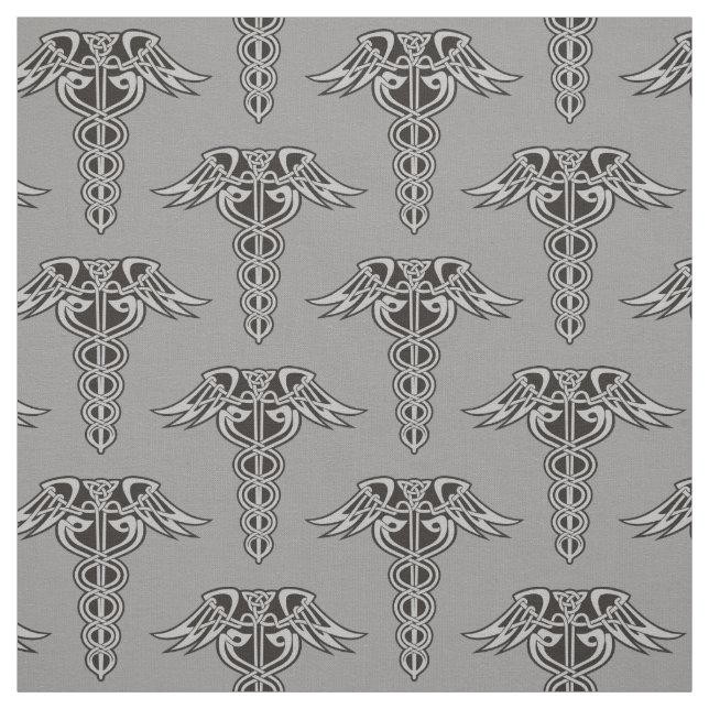 Tissu Céltic Knot Caduceus Fabric (Échantillon)