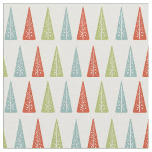 Tissu Céramique Motif des arbres de Noël modernes du M