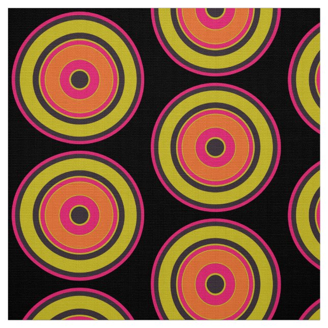 Tissu Cercles colorés 06 (Échantillon)