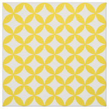 Cercles et motif blancs jaunes de diamants