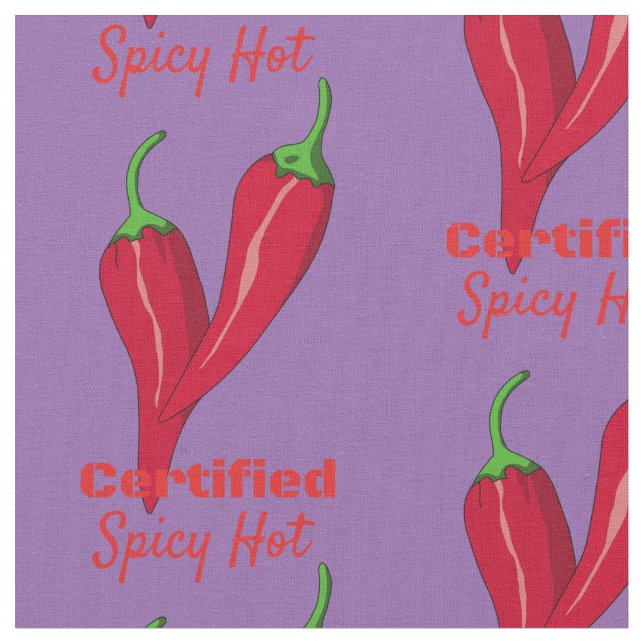 Tissu Certifié Hot Thunder_Cove épicé (Fermer)