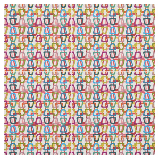 Tissu Chaîne, Chaîne, Chaîne (Échantillon)