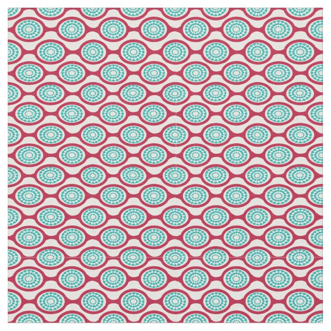 Tissu Chaînes ovales (Fermer)