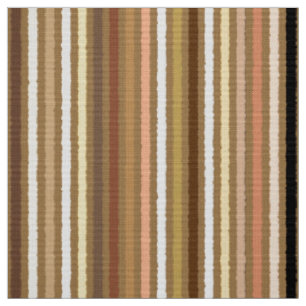 Tissu Chalk Stripes - Camel Tan et or