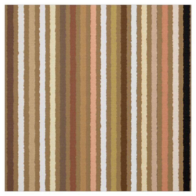 Tissu Chalk Stripes - Camel Tan et or (Échantillon)
