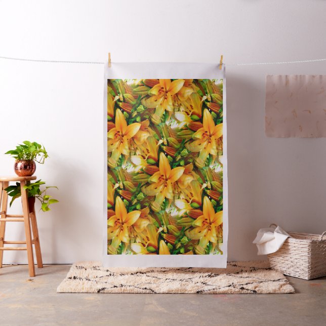 Tissu Champ de Lilies...... (In Situ)