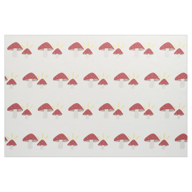 Tissu champignon (Fat Quarter)