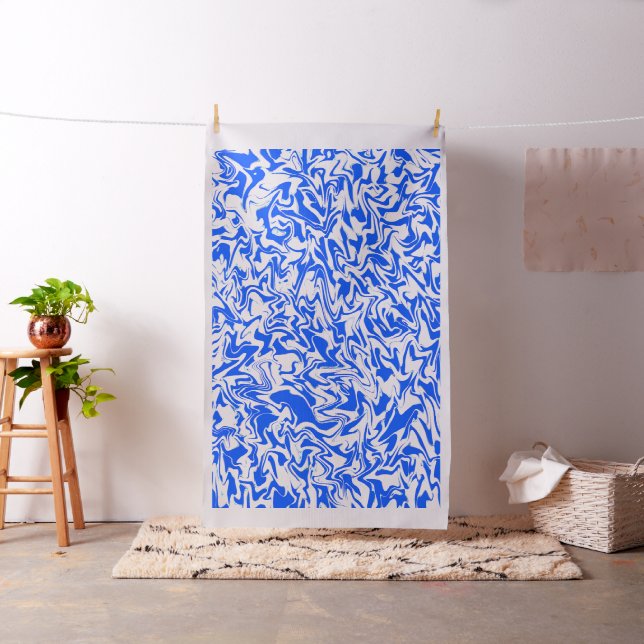 Tissu Chaos Bleu....... (In Situ)