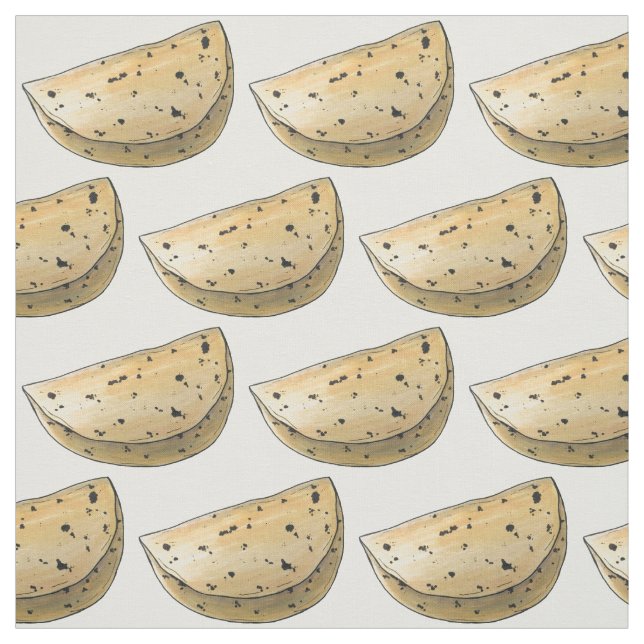 Tissu Chapati Roti Indian Food Unleaved Flatpain (Échantillon)