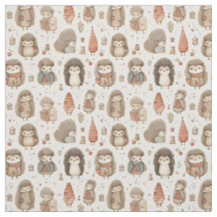 Tissu Charme Spikey : Whimsy Hedgehog