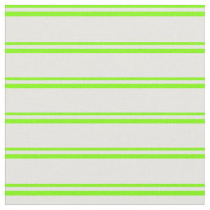 Tissu Chartreuse et Motif à la crème de menthe