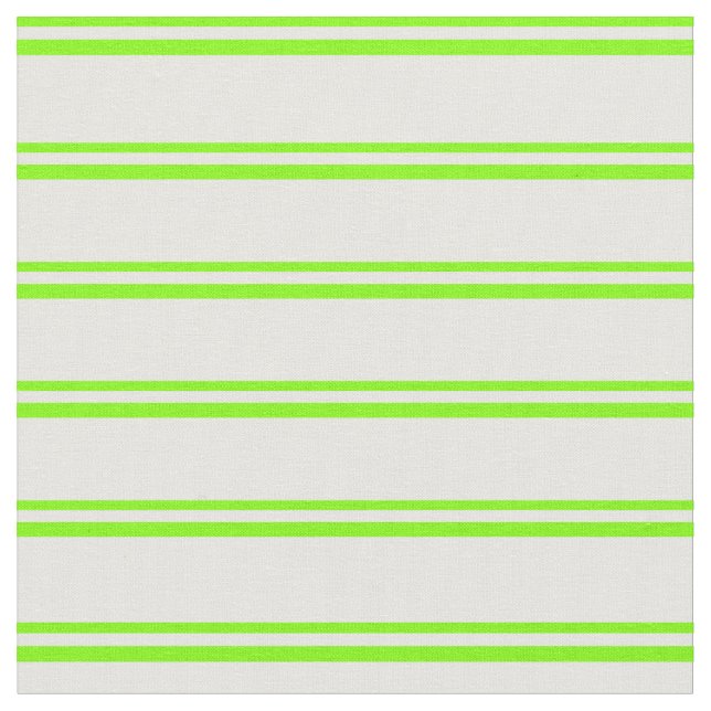Tissu Chartreuse et Motif à la crème de menthe (Fermer)