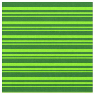 Tissu Chartreuse et Motif vert foncé