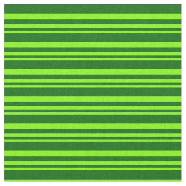 Tissu Chartreuse et Motif vert foncé (Fermer)