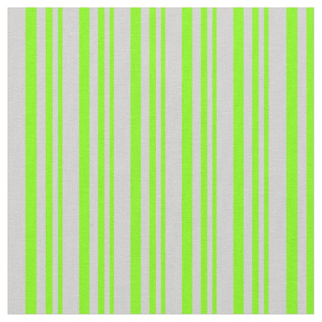 Tissu Chartreuse & Motif gris clair (Fermer)
