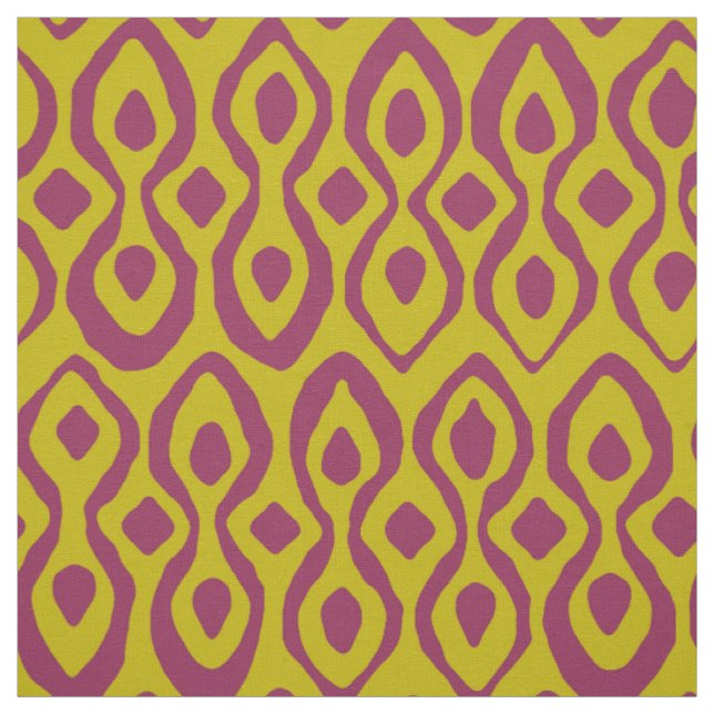 Tissu chartreuse rose foncé (Échantillon)