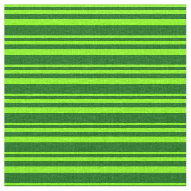 Tissu Chartreuse & Vert foncé Motif rayé/à linge (Fermer)