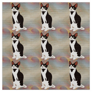 Tissu Chat impressionnant