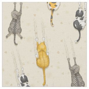 Tissu Chats autorisés