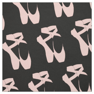 Tissu Chaussure de ballet rose danseur de ballet
