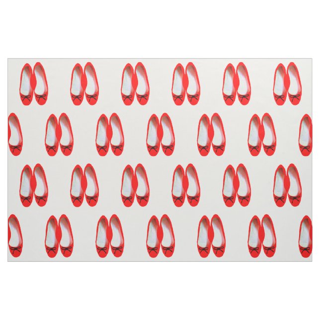 Tissu Chaussures rouges (Fat Quarter)