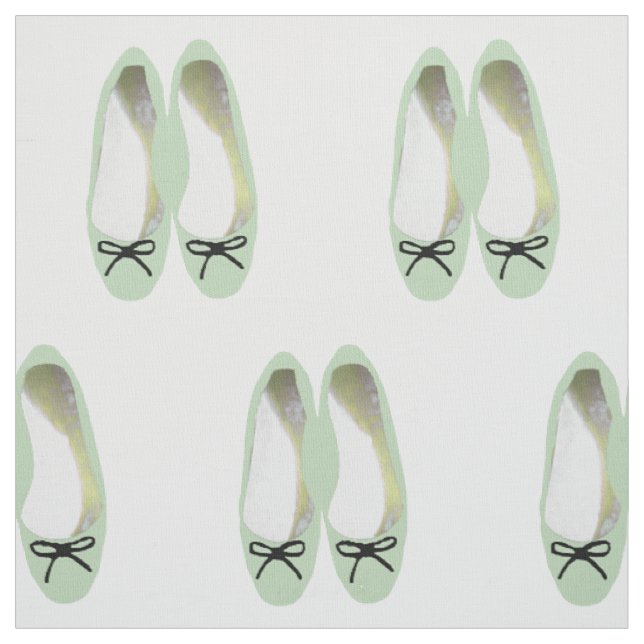 Tissu Chaussures vertes (Échantillon)