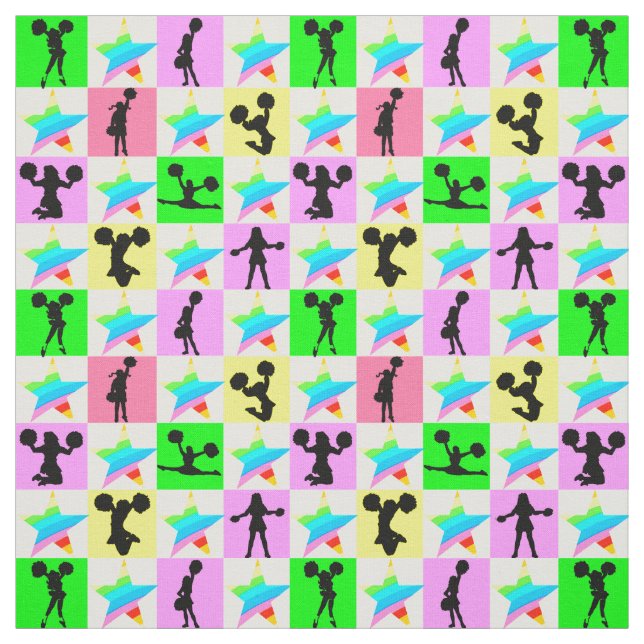 TISSU CHEERLEADES COLORÉES (Échantillon)
