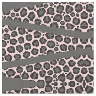 Tissu Cheetah Léopard rose Fille Chic