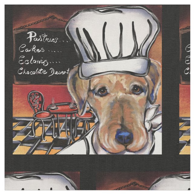 TISSU CHEF AIREDAER TERRIER (Fermer)