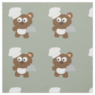 Tissu Chef Bear