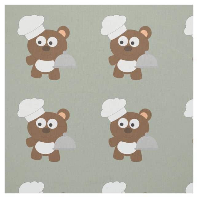 Tissu Chef Bear (Échantillon)