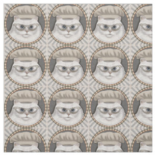 Tissu Chef Chat Perse