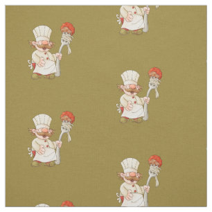 Tissu Chef Italien Spaghetti & Meatballs