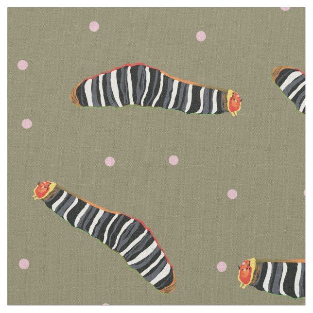 Tissu Chenilles & Points (Fermer)