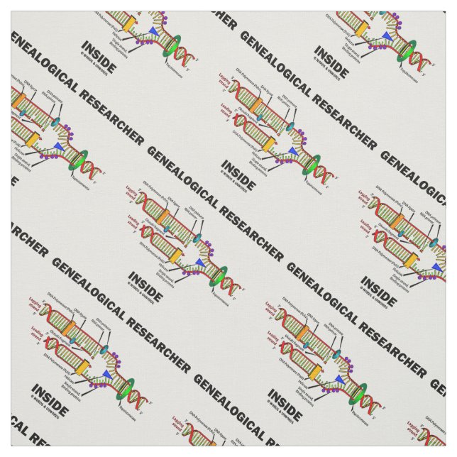 Tissu Chercheur généalogique dans la réplication de l'AD (Échantillon)