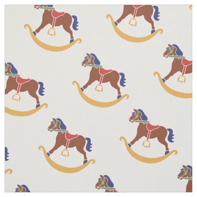Tissu - Cheval à Bascule (Échantillon)