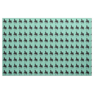 Tissu Cheval américain à selle