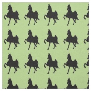 Tissu Cheval américain à selle