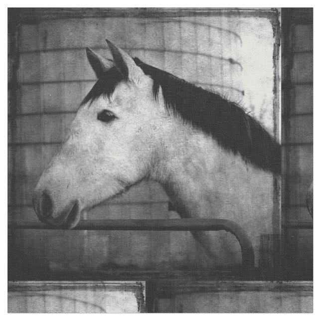 Tissu Cheval andalou (Fermer)