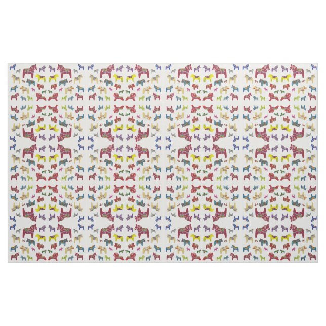Tissu Cheval Dala de plusieurs couleurs (Fat Quarter)