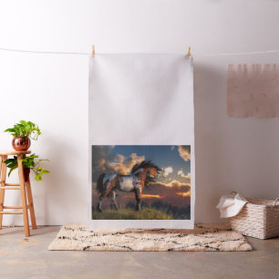 Tissu Cheval de guerre