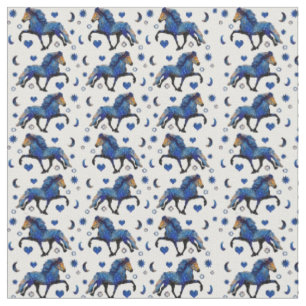 Tissu Cheval islandais Stary Night