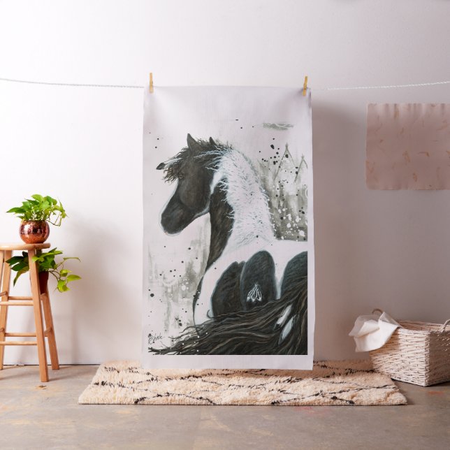 Tissu Cheval Majestic par Bihrle  (In Situ)