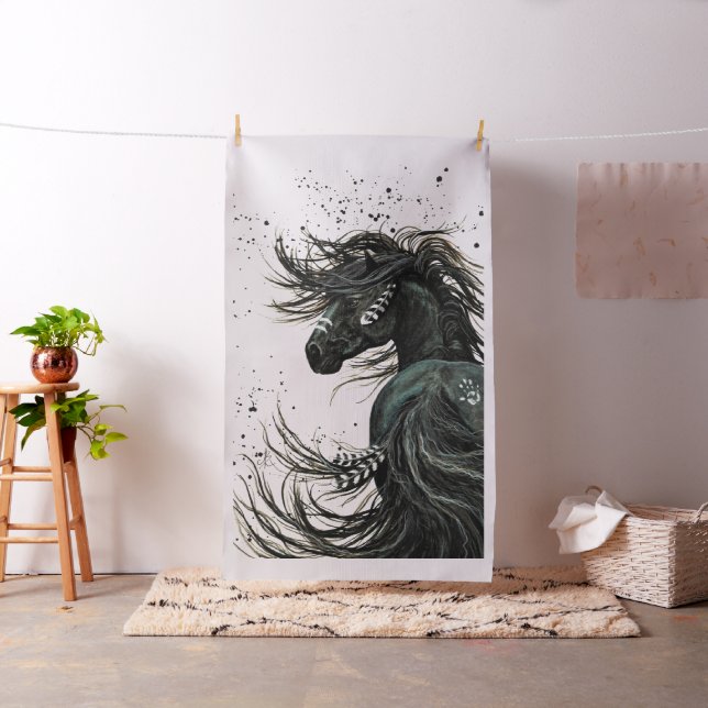 Tissu Cheval majestueux d'esprit par Bihrle (In Situ)