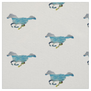 Tissu Cheval sauvage