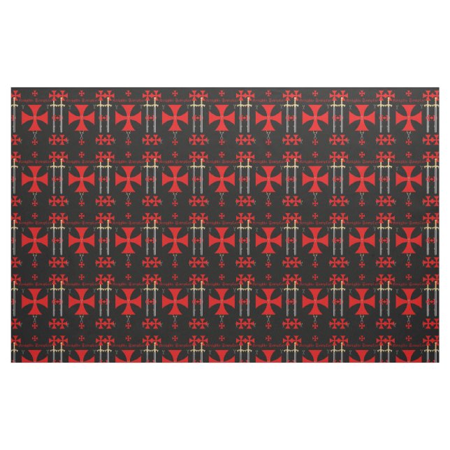 Tissu Chevaliers Templar (Fat Quarter)