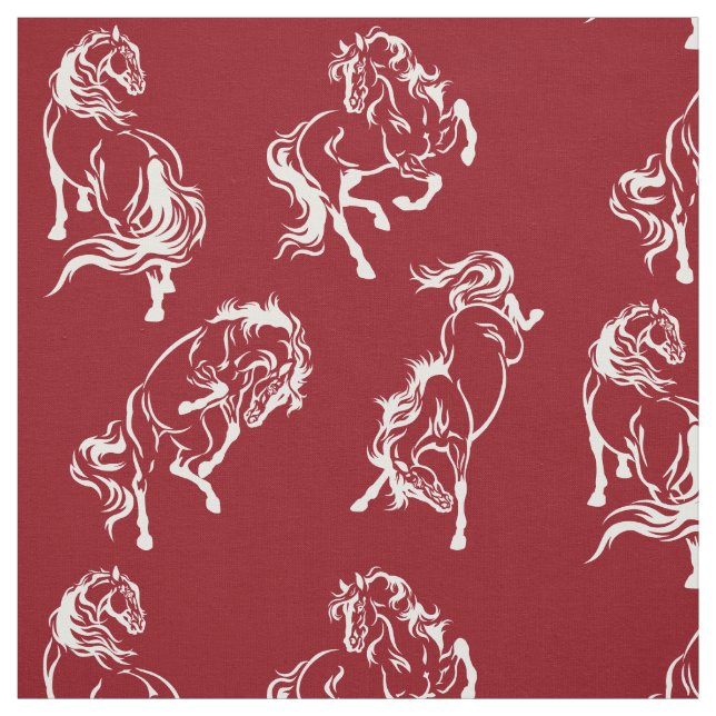Tissu chevaux (Échantillon)